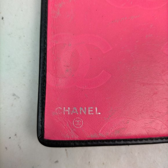 Auth Chanel Matelasse Long Wallet Lamb #15756C10 - Picture 6 of 9